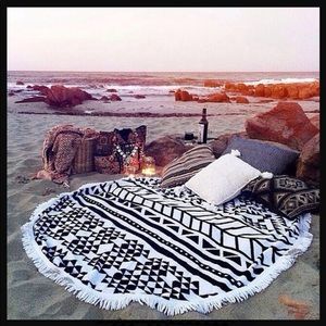 The Beach People Aztec Roundie Beach Towel - NEW!